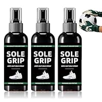 3 Flaschen Grip Spray Torwarthandschuhe Sportschuh-Griffspray Fußballtrainingszubehör zur Verbesserung der Ballkontrolle und Griffkraft für Spiele und Training (118ml)