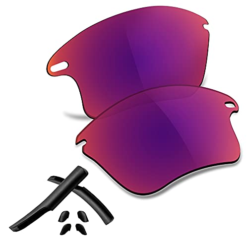 Image of Polarized Replacement Lenses & Rubber Kits for Oakley Fast Jacket XL OO9156 Sunglass