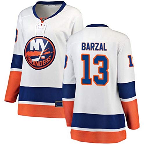GLZTY NHL Jerseys New York Islanders Hombres Jersey de hockey sobre hielo...