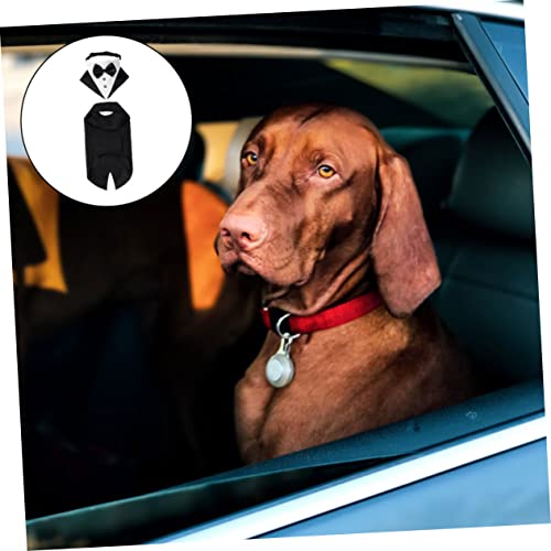 Disfraz formal para perros cortejo negro talla S miniatura 5