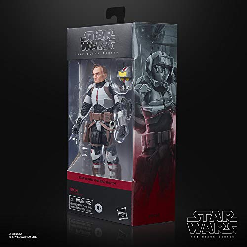 Star Wars The Black Series Tech Toy 6-Inch-Scale The Bad Batch Collectible Figure With Accessories, Toys For Kids Ages 4 And Up #TOP2