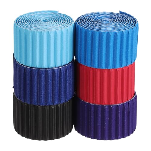 Papier ondulé bleu Rebower pour loisirs créatifs et projets DIY de scrapbooking