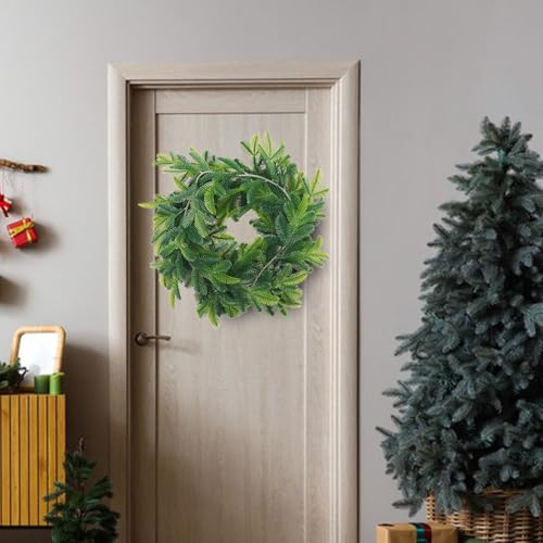 Guirnalda navideña de cedro artificial para decoración elegante del hogar 4