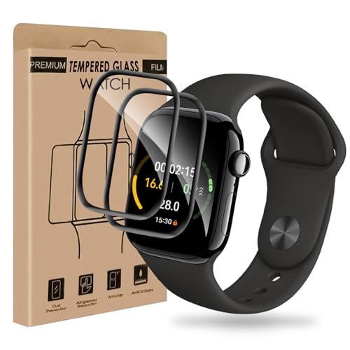 Carantee 2 Stück Schutzfolie für Panzerglas für Apple Watch Series 10/11 46mm, Ultra Klar Hohe Klarheit Stoßfänger Frei ...
