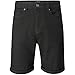 Price comparison product image Charles Wilson Men's Comfort Stretch Denim Shorts (Black, 30")