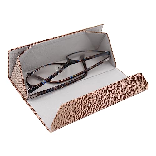 Image of Real Sic Glasses Case for Men and Women - Magnetic Folding Hard Shell Sunglass Holder - Inspired by Solid Color