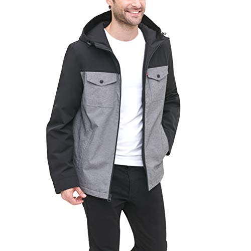 Image of Levi's Men's Artic Cloth Filled Performance Rain Shell Jacket