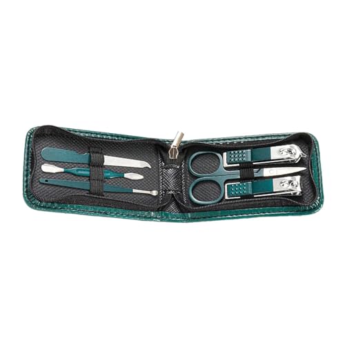 Image of Premium Nail Clipper Kit - Stainless Steel Manicure & Pedicure Set - Nail Care Tools for Hand & Feet - Includes Clippers, Cuticle Trimmers, File, Tweezers for Facial, Hand & Foot Care
