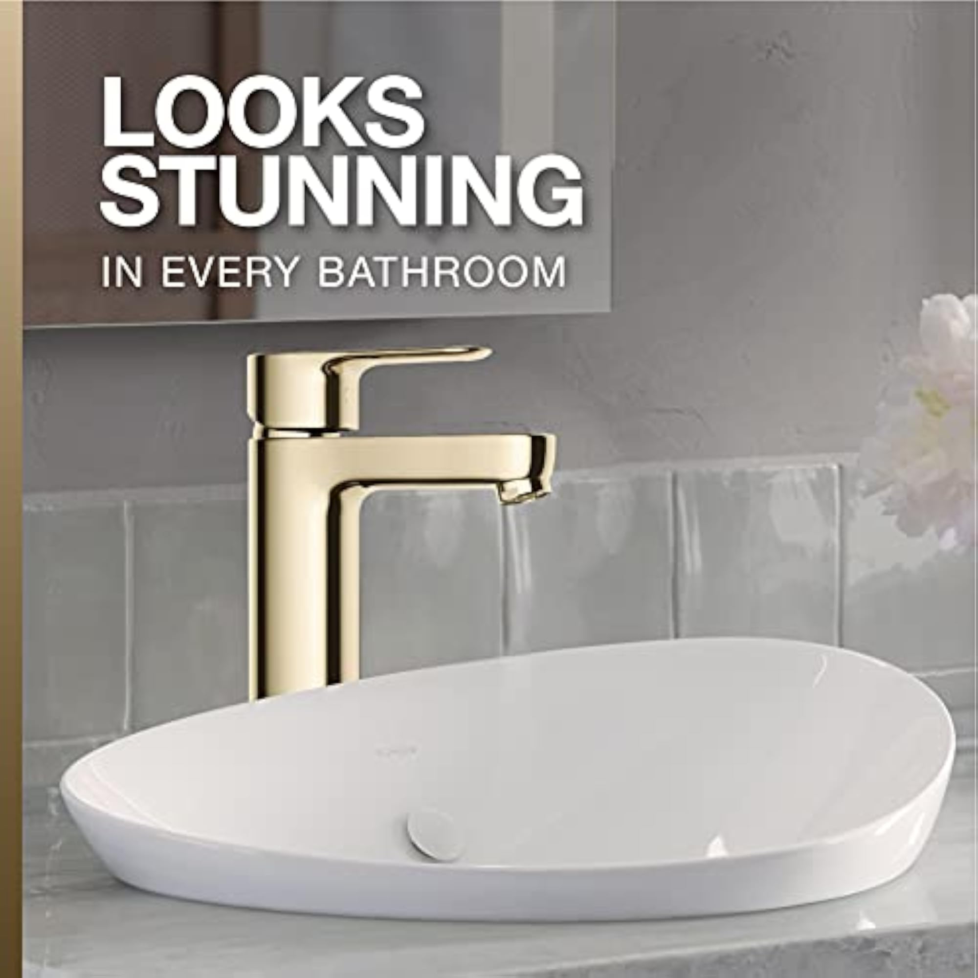 July Comfort Height Tall Basin Mixer Faucet