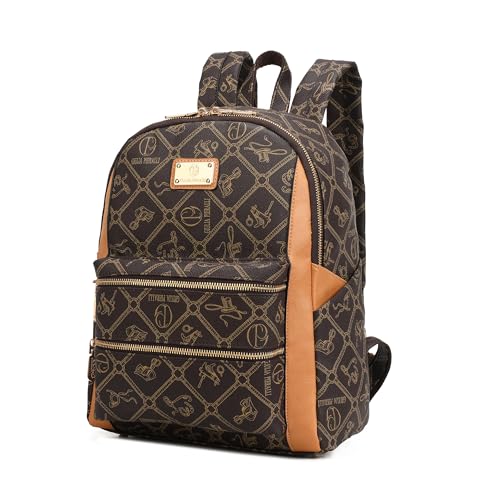 Image of Women Fashion Backpack Purse Multi Pockets Anti-Theft Rucksack Travel Shoulder Bag Handbag