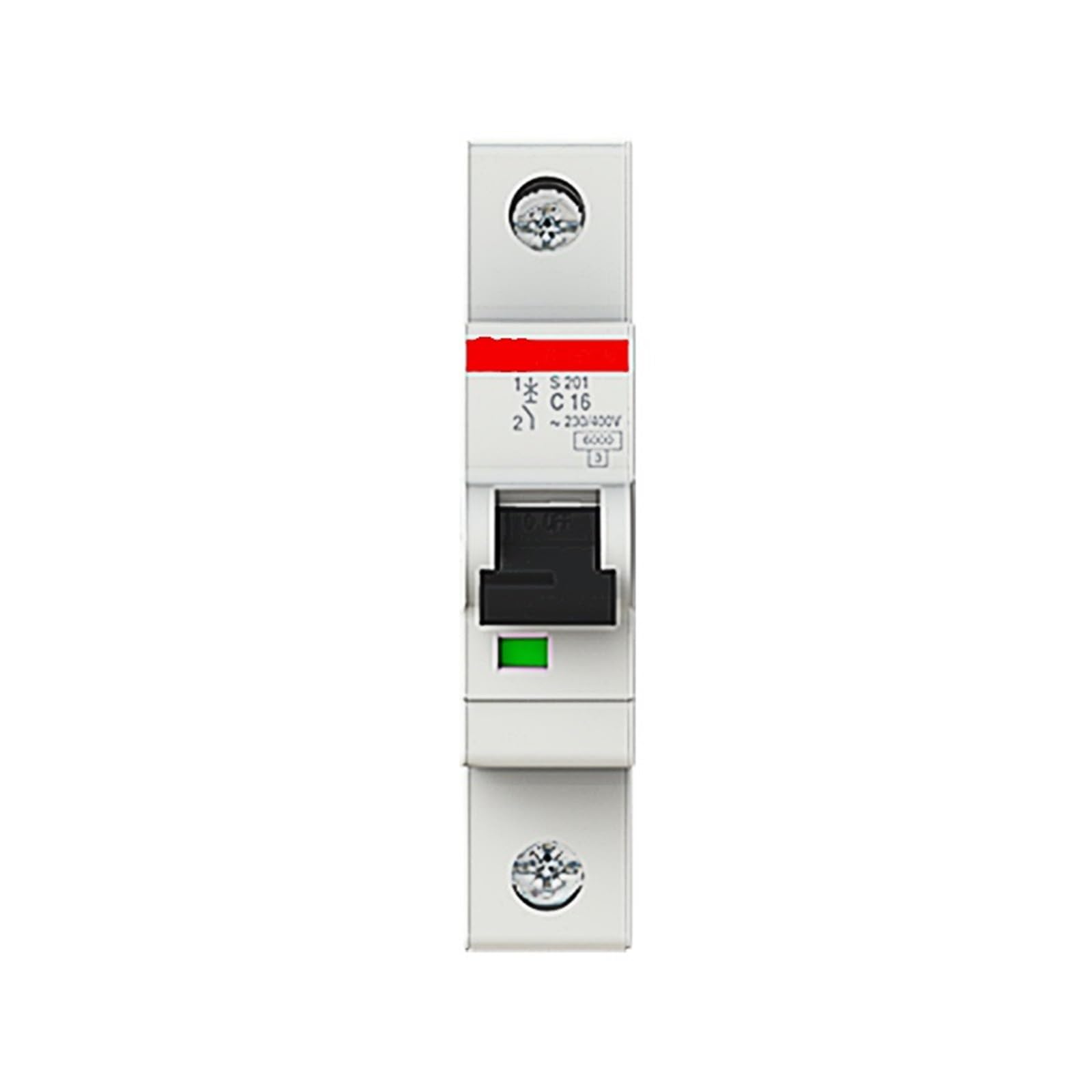 Disjoncteur Miniature S201-C16 ABB 16A pour la protection des circuits électriques