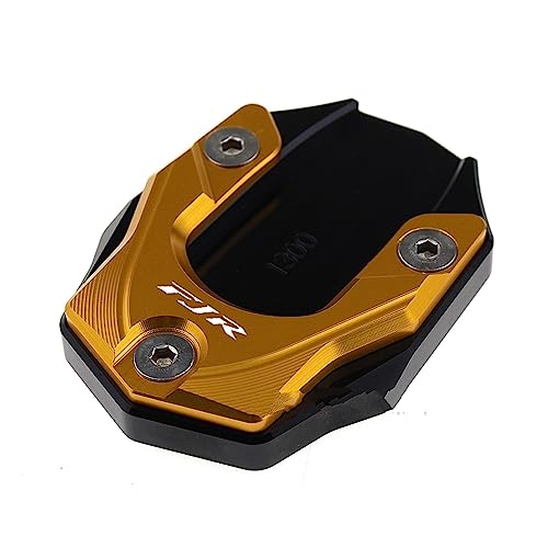 Platines de béquille FJR1300 moto extension en aluminium CNC finition anodisée