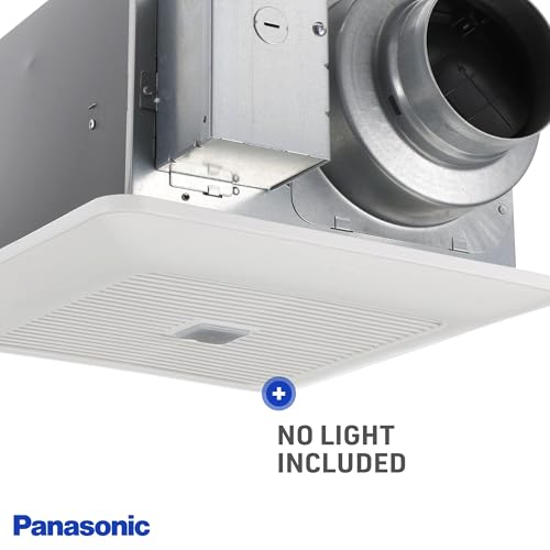 Panasonic WhisperSense Ceiling Mount Bathroom Exhaust Fan with Motion & Humidity Sensors, 50-80-110 CFM, FV-0511VQC1