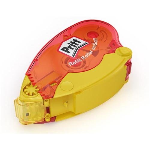 Pritt Glue-It Roller Instant Adhesive Non-Permanent Refillable Precise Mess-Free Transparent Ref 2163008 165378
