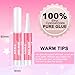 MEKK Nail Glue,Super Strong & Long-Lasting Nail Glue for Acrylic Nails,Press Ons&Broken Nails,Professional Adhesive for Nail Art Supplies,0.07OZ/PCS (12PCS)