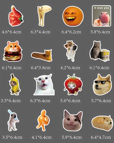 Set de Imánes Decorativos Divertidos para Refrigerador miniatura 3