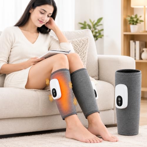 QQWORLD Air Pressure Calf Massager with 3 Working Mode and Hot - Image 2