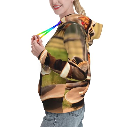 Sweat à capuche polyvalent femme pull ajusté avec poche EdWal - 2
