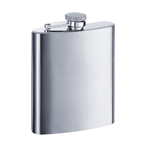 Visol"Trim" Stainless Steel Hip Flask