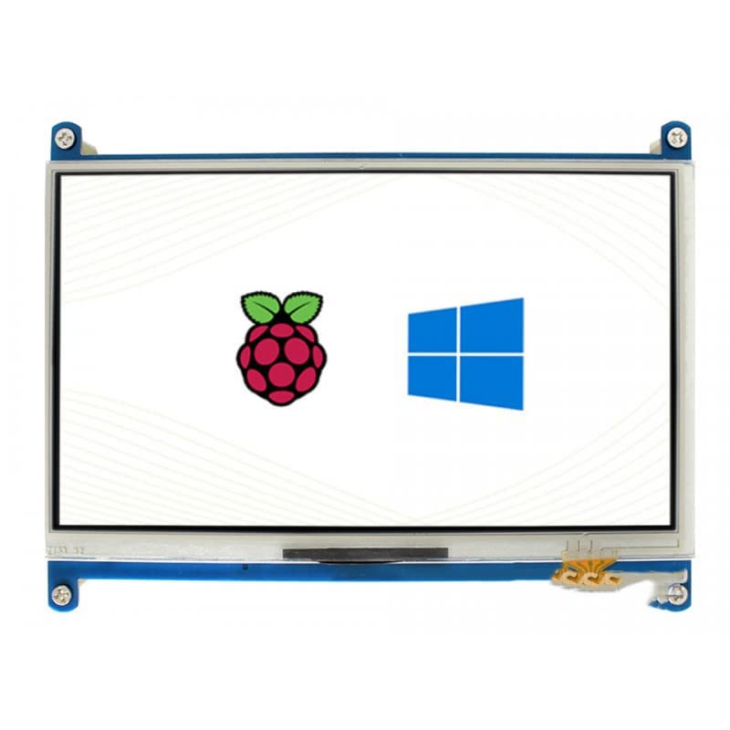 REES52 Waveshare IPS 1024×600 HD Resistive Touch Screen 7 inch LCD Display for Raspberry Pi 4B 3B+ REES52 Waveshare IPS 1024×600 HD Resistive Touch Screen 7 inch LCD Display for Raspberry Pi 4B 3B+