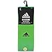 adidas unisex-adult Metro 4 Soccer Socks (1-Pair), Black/Solar Green/Core Green, Medium