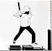 Beau mec stickers muraux sport street fighter bat hoodie rap vinyle stickers salon art déco murale 56X88Cm