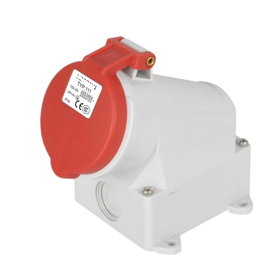 Mounted Industrial Socket IP44 Outdoor Aviation 16A 32A 63A(32A 5P IP44)