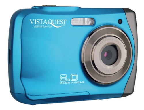 VistaQuest VQ-8920 Sport Blue 8MP Uw Cam