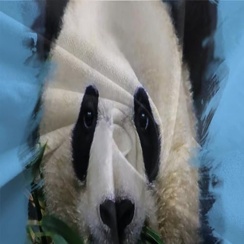 Housses de couettes panda chinois 3D parure lit simple 135x200 - 8