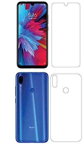 Tempered Glass Redmi 7s Back Glass Screen Guard Redmi Note 7s
