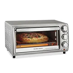 Toast, bagel, bake & broil : Hamilton Beach 31143 Toaster Oven, Silver
