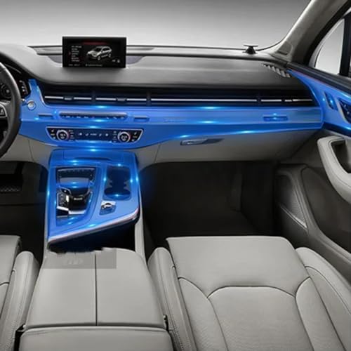 Rénover la console centrale de Q7 : film TPU de protection RHD - 3