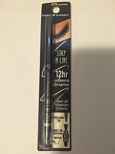 Delineador de gel mecánico Hard Candy 12 horas Gunmetal