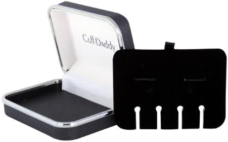 Cuff-Daddy Mother of Pearl Gold Cufflinks and Studs with Presentation Box - Image 3