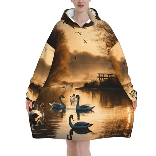 Couverture surdimensionnée canards sauvages contre froid hiver