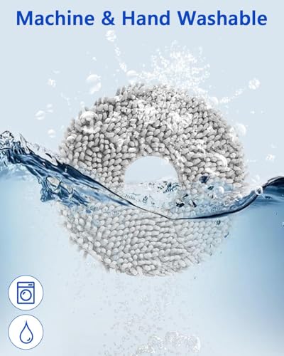 Miniatura 5 de Sobeau 10 Paños De Repuesto Para Dreame L10s Ultra L10 Ultra L20 Ultra L10s Pro Ultra Heat L10s Pro Gen 2 D10 Plus Gen 2 L40 Ultra X40 Ultra Complete Xiaomi X20 , Para Ecovacs Deebot T30 Pro Omni