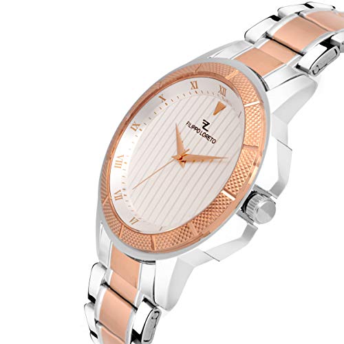 Image of Analog Silver Dial Men's Watch-FLO-MEN-12