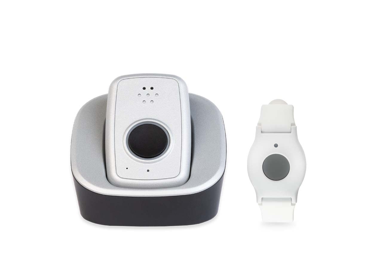 ADT - On-The-Go Mobile Medical Alert System for Seniors - GPS Capabilities Included Waterproof Wearable Panic Button 24