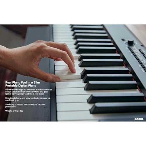 88-Key Digital Piano with Weighted Action