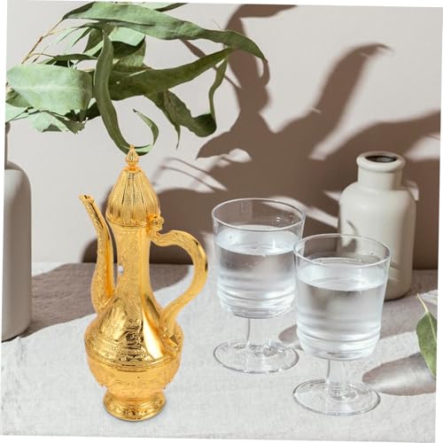 Pot à vin rétro ABOOFAN, récipient en alliage, cadeau de table