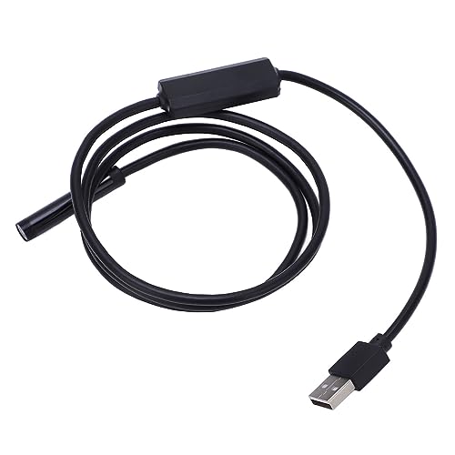 Kabellose Endoskopkamera, WiFi-Endoskop-Inspektion, HD, IP68, wasserdichtes 8-mm-Objektiv mit einstellbarem LED-Licht für Android iOS, Smartphone, Laptop, Rohrmotor, Autoreparatur