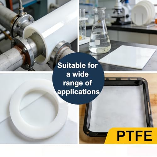 Feuille PTFE pour Étanchéité et Projets DIY Robustes de 30mm - 8