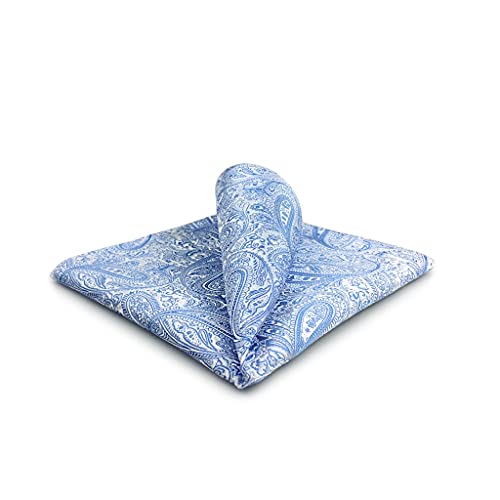 UOYHBTA Mens Pocket Square Wedding Silk Handkerchief Party Hanky Classic Fashion