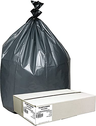 Image of Platinum Plus PLA4870 Can Liner, Super Hexene Resin 40-45gal, 1.55 Mil, 39 x 46 (Case of 50)