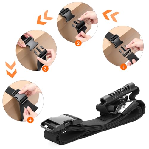 JIPIMON Alça de transporte de caixa com alça ajustável cinto estilo cruz alças de transporte para mo