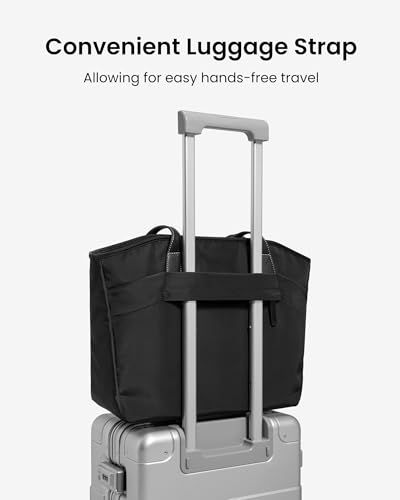 Image of tomtoc Laptop Tote Bag for Women, 13-16 Inch Water-resistant Laptop Work Tote with Device Compartment, 10L-18L Shoulder Bag