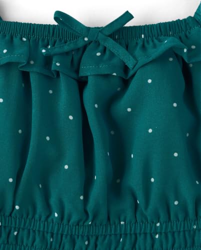 Image of The Children's Place Girls' Smocked Short Sleeve Tops