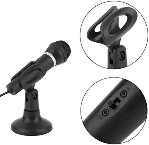Microphone ordinateur Plug and Play omnidirectionnel avec trépied stable - 5