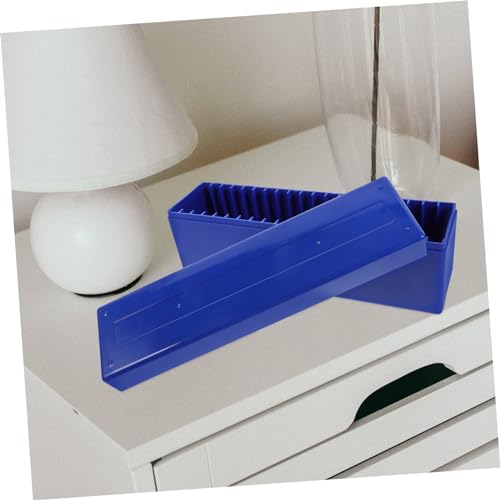 Caja organizadora para monedas 20 piezas azul miniatura 6