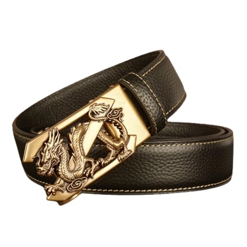 Ceinture à cliquet homme cuir ajustable au millimètre pour pantalon habillé